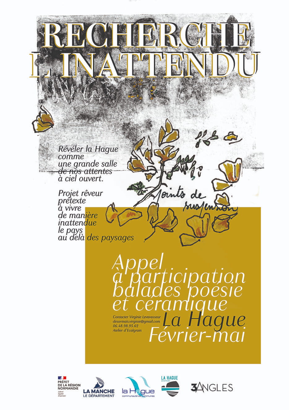 affiche rechercher l&rsquo;inattendu V6 BD compressée